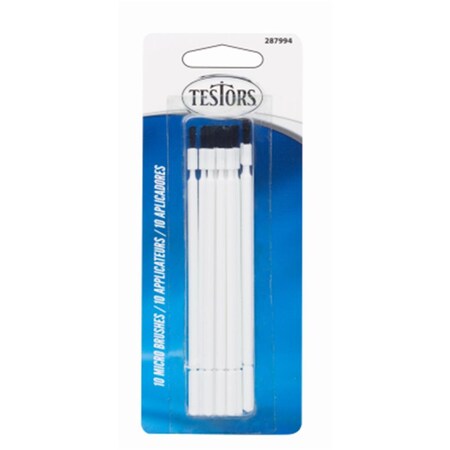 Testors Blue Economy Craft & Hobby Brushes Kit, 10PK TE577895